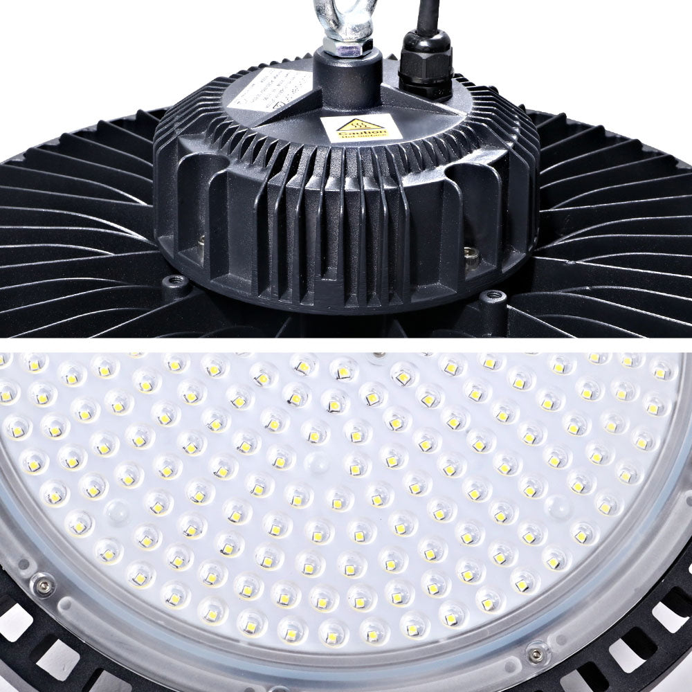 Leier LED High Bay Lights 150W UFO Industrial Workshop Warehouse Factory Lamp - ShopFrenzy