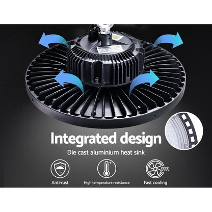 Leier LED High Bay Lights 150W UFO Industrial Workshop Warehouse Factory Lamp - ShopFrenzy