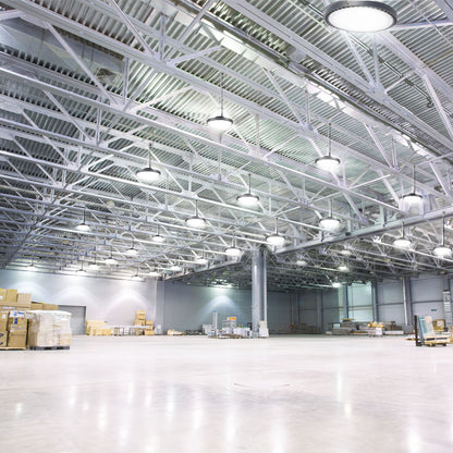 Leier LED High Bay Lights 150W UFO Industrial Workshop Warehouse Factory Lamp - ShopFrenzy