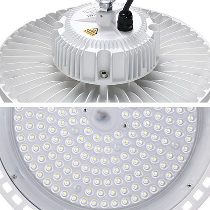 Leier LED High Bay Lights 150W UFO Industrial Shed Warehouse Factory Lamp White - ShopFrenzy