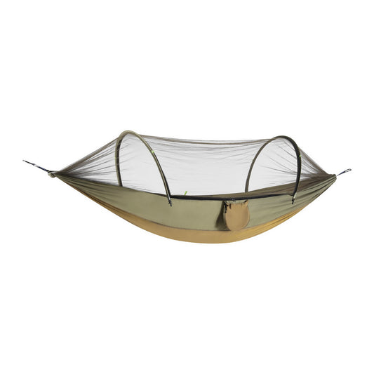 Gardeon Hammock Chair Metal Stand Outdoor Furniture Black - ShopFrenzy