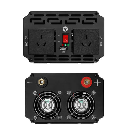 Giantz Power Inverter 1000W or 2000W Pure Sine Wave 12V-240V Camping Boat Caravan - ShopFrenzy