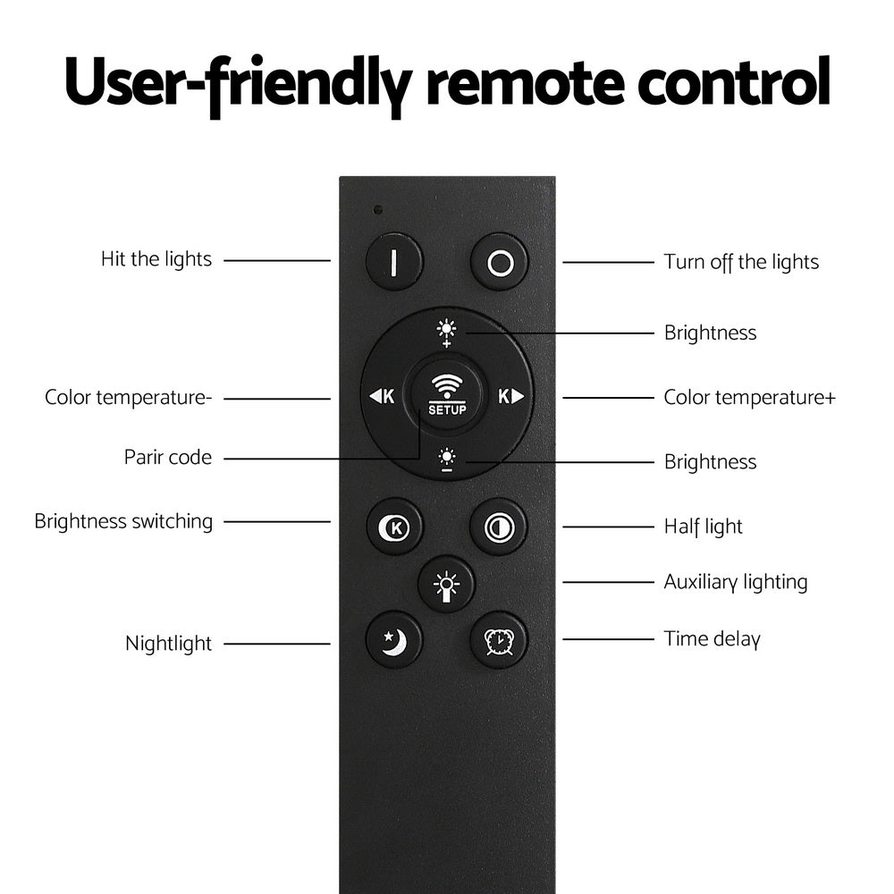 Artiss LED Floor Lamp Remote Adjustable Light Stand Home Living Room Reading - ShopFrenzy