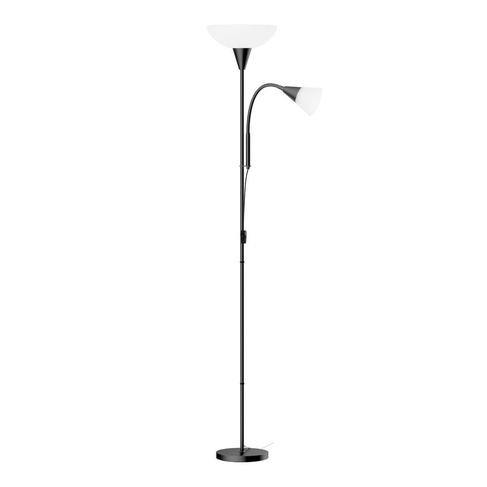Artiss Floor Lamp Mother and Child Modern Home Living Room Office Reading Black - ShopFrenzy