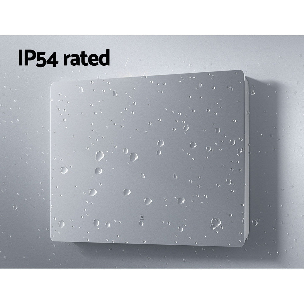 Embellir Wall Mirror 70X50cm with LED Light Bathroom Home Decor Round Rectangle - ShopFrenzy