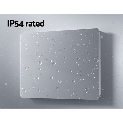 Embellir Wall Mirror 70X50cm with LED Light Bathroom Home Decor Round Rectangle - ShopFrenzy
