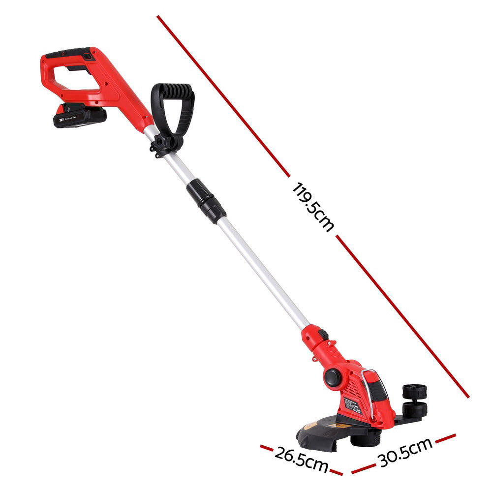 Giantz 20V Cordless Line Trimmer Lawn Whipper Grass Snipper - ShopFrenzy