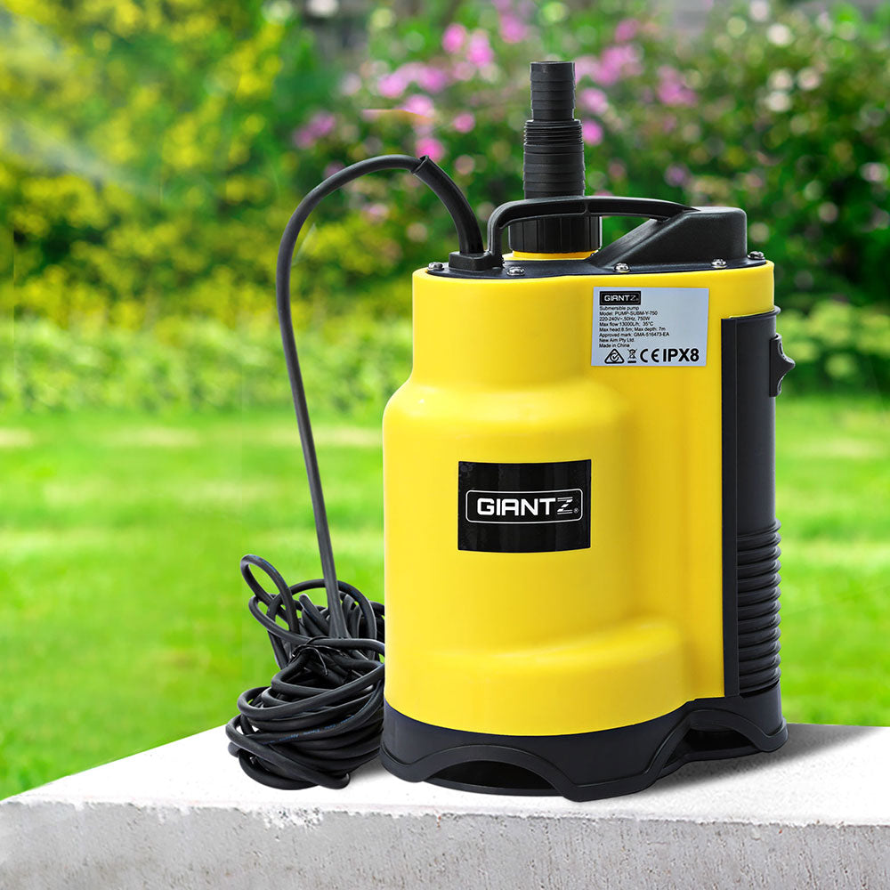 Giantz Garden Water Submersible Pump 400W Dirty Bore Sewerage Tank Well Steel - ShopFrenzy