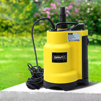 Giantz Garden Water Submersible Pump 400W Dirty Bore Sewerage Tank Well Steel - ShopFrenzy
