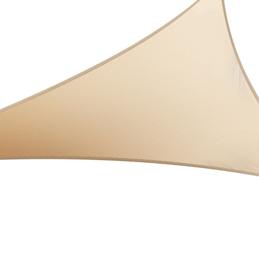 Instahut Shade Sail Cloth Shadecloth Triangle Sun Canopy 3.6x3.6x3.6M - ShopFrenzy