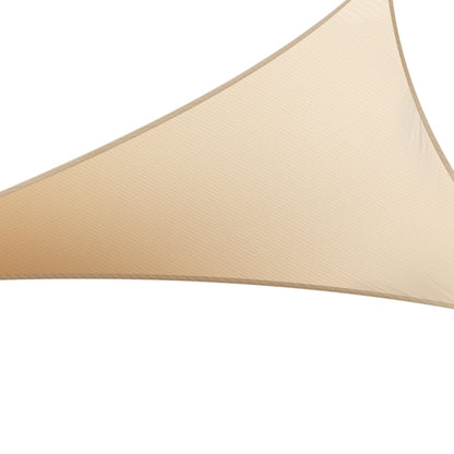 Instahut Shade Sail Cloth Shadecloth Triangle Sun Canopy 6.1x6.1x6.1M - ShopFrenzy