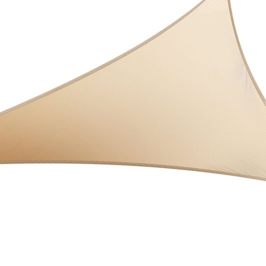 Instahut Shade Sail Cloth Shadecloth Triangle Sun Canopy 6.1x6.1x6.1M - ShopFrenzy