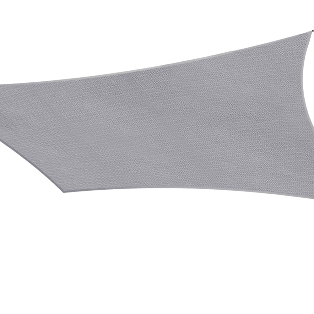 Instahut Waterproof Shade Sail Shade cloth 220GSM Canopy 3x5m - ShopFrenzy