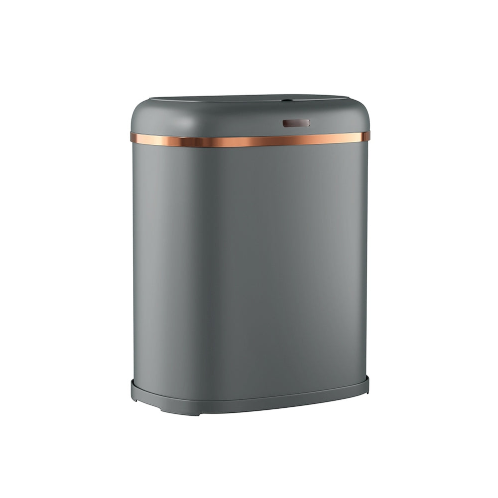 Devanti 38L Motion Sensor Bin Rubbish Automatic Grey - ShopFrenzy