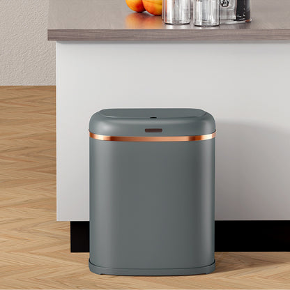 Devanti 38L Motion Sensor Bin Rubbish Automatic Grey - ShopFrenzy