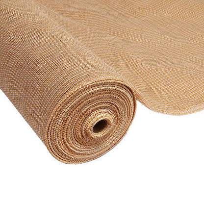 Instahut 50% Shade Cloth 1.83x10m Shadecloth Sail Hevy Duty Beige - ShopFrenzy