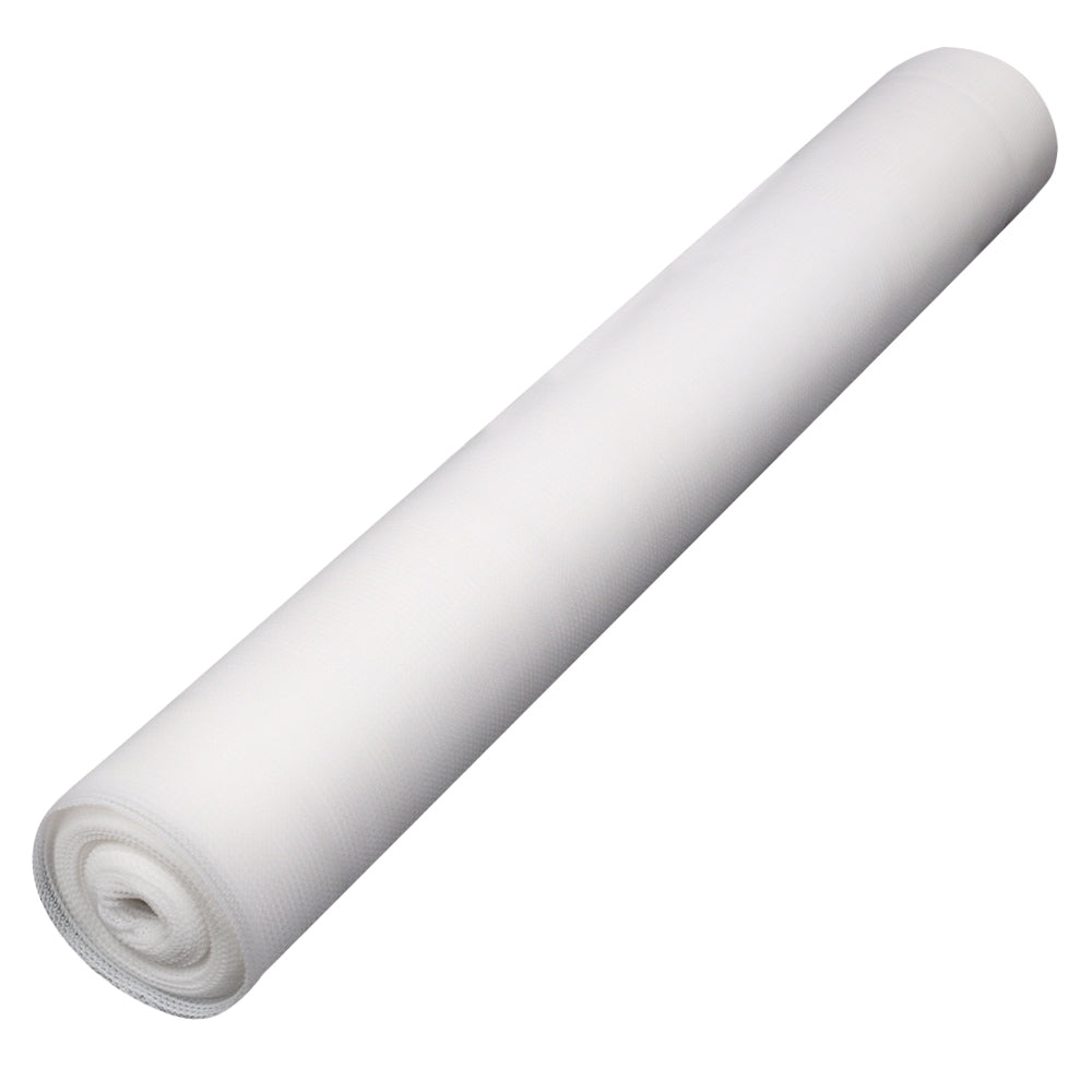 Instahut 50% Shade Cloth 1.83x10m Shadecloth Wide Heavy Duty White - ShopFrenzy
