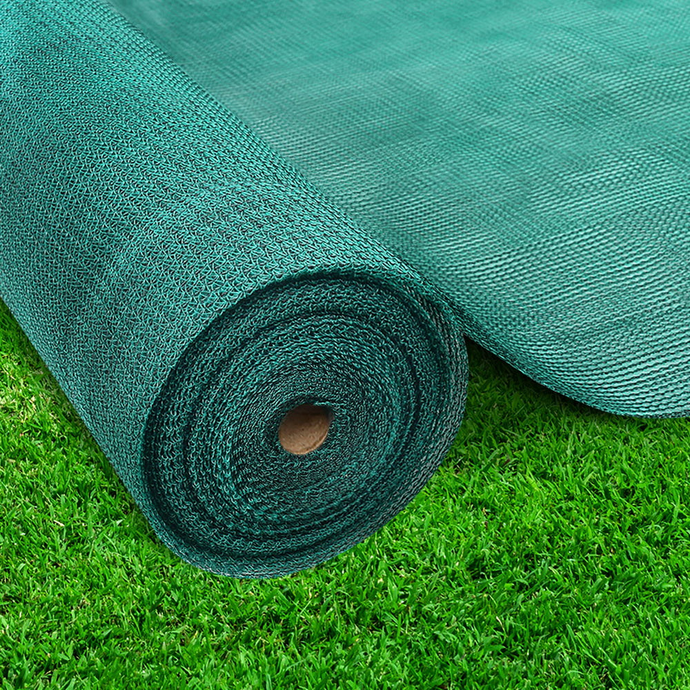 Instahut 30% Shade Cloth 1.83x10m Shadecloth Wide Heavy Duty Green - ShopFrenzy