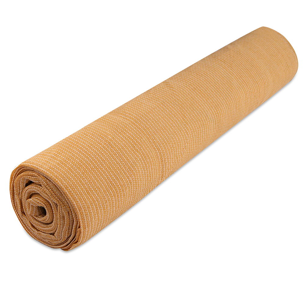 Instahut 50% Shade Cloth 1.83x20m Shadecloth Sail Heavy Duty Beige - ShopFrenzy