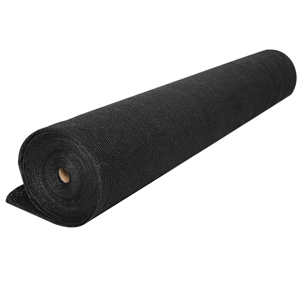 Instahut 50% Shade Cloth 1.83x20m Shade Cloth Sail Heavy Duty Shadecloth Garden Mesh Roll BK - ShopFrenzy