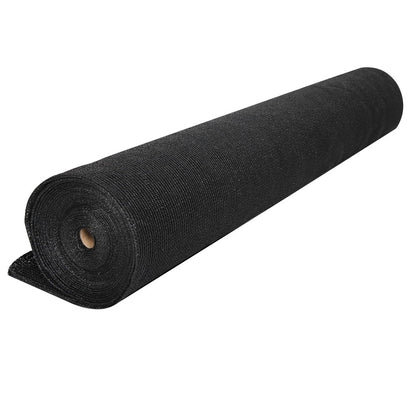 Instahut 50% Shade Cloth 1.83x20m Shade Cloth Sail Heavy Duty Shadecloth Garden Mesh Roll BK - ShopFrenzy