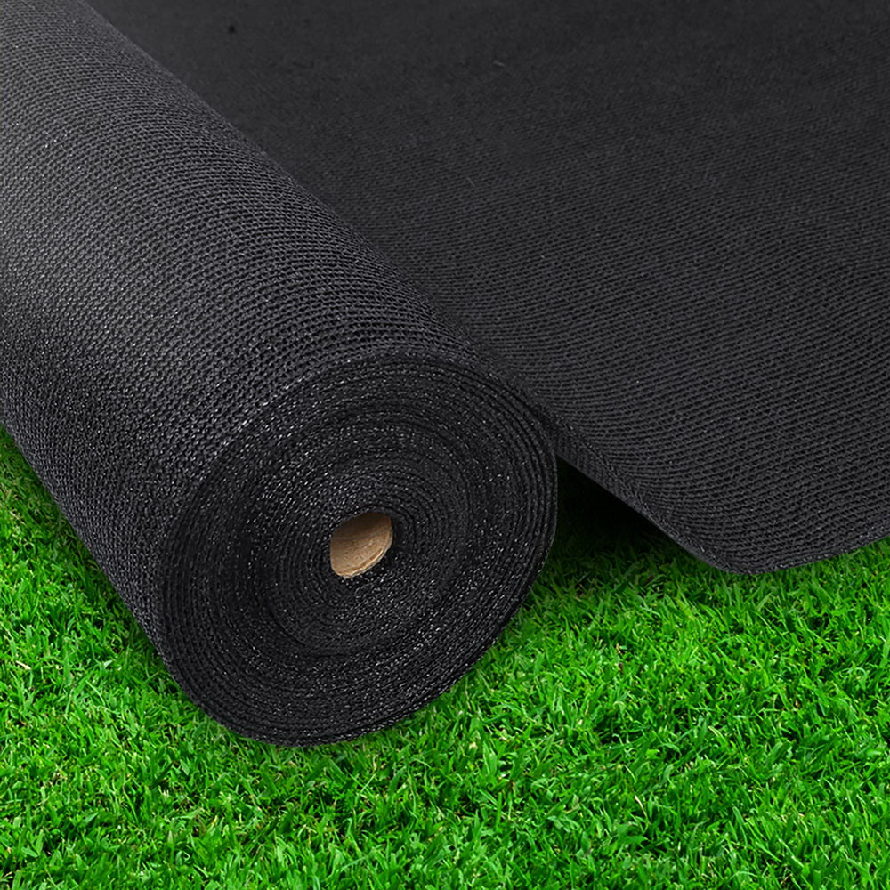 Instahut 50% Shade Cloth 1.83x20m Shade Cloth Sail Heavy Duty Shadecloth Garden Mesh Roll BK - ShopFrenzy
