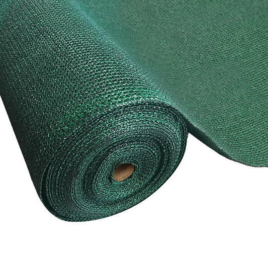 Instahut 50% Shade Cloth 1.83x20m Shadecloth Sail Heavy Duty Green - ShopFrenzy