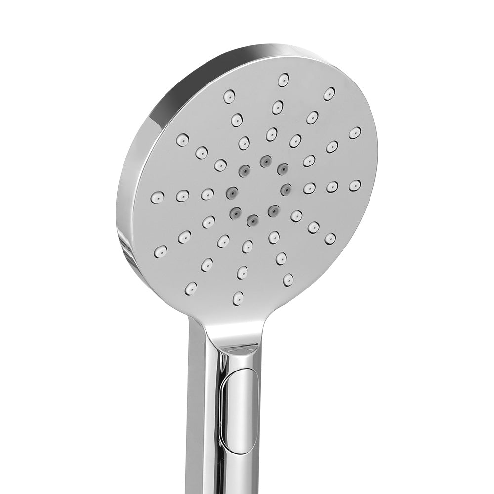 Handheld Shower Head Wall Holder 4.7'' High Pressure Adjustable 3 Modes Chrome - ShopFrenzy