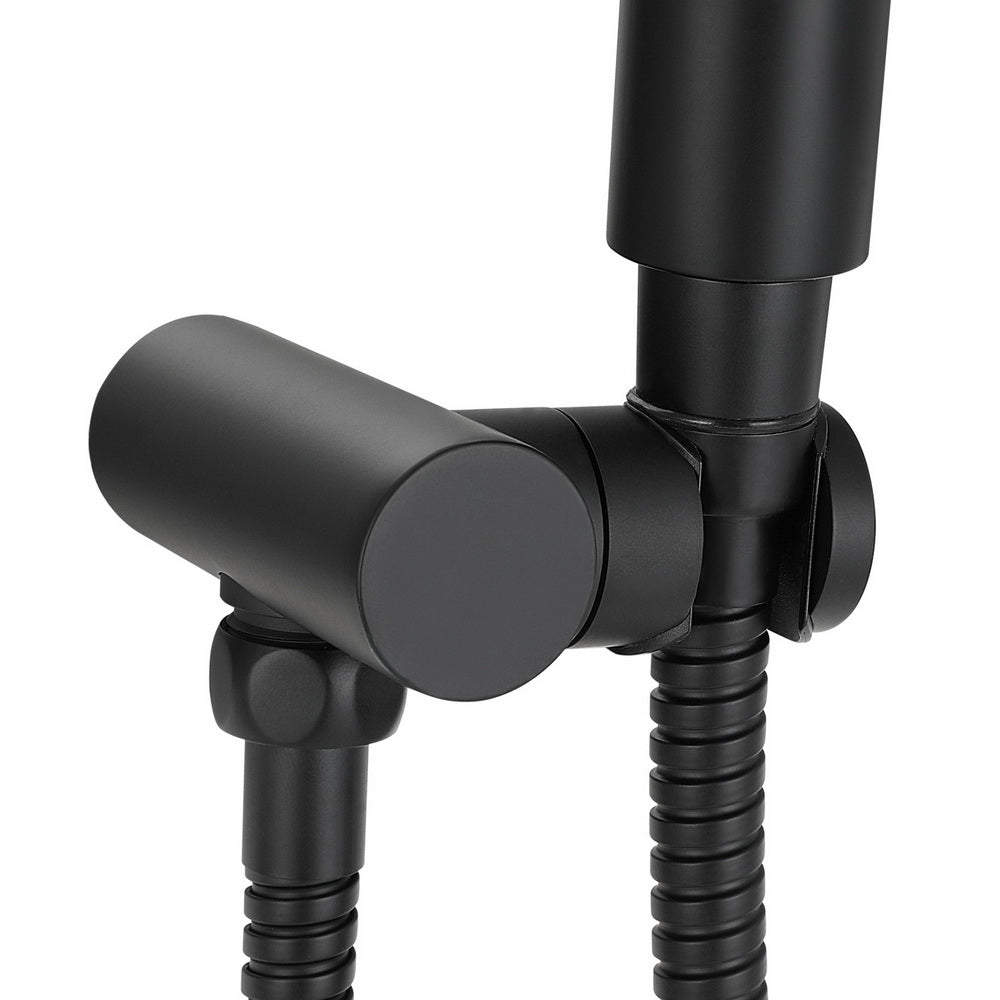 Handheld Shower Head Holder 4.7'' High Pressure Black - ShopFrenzy
