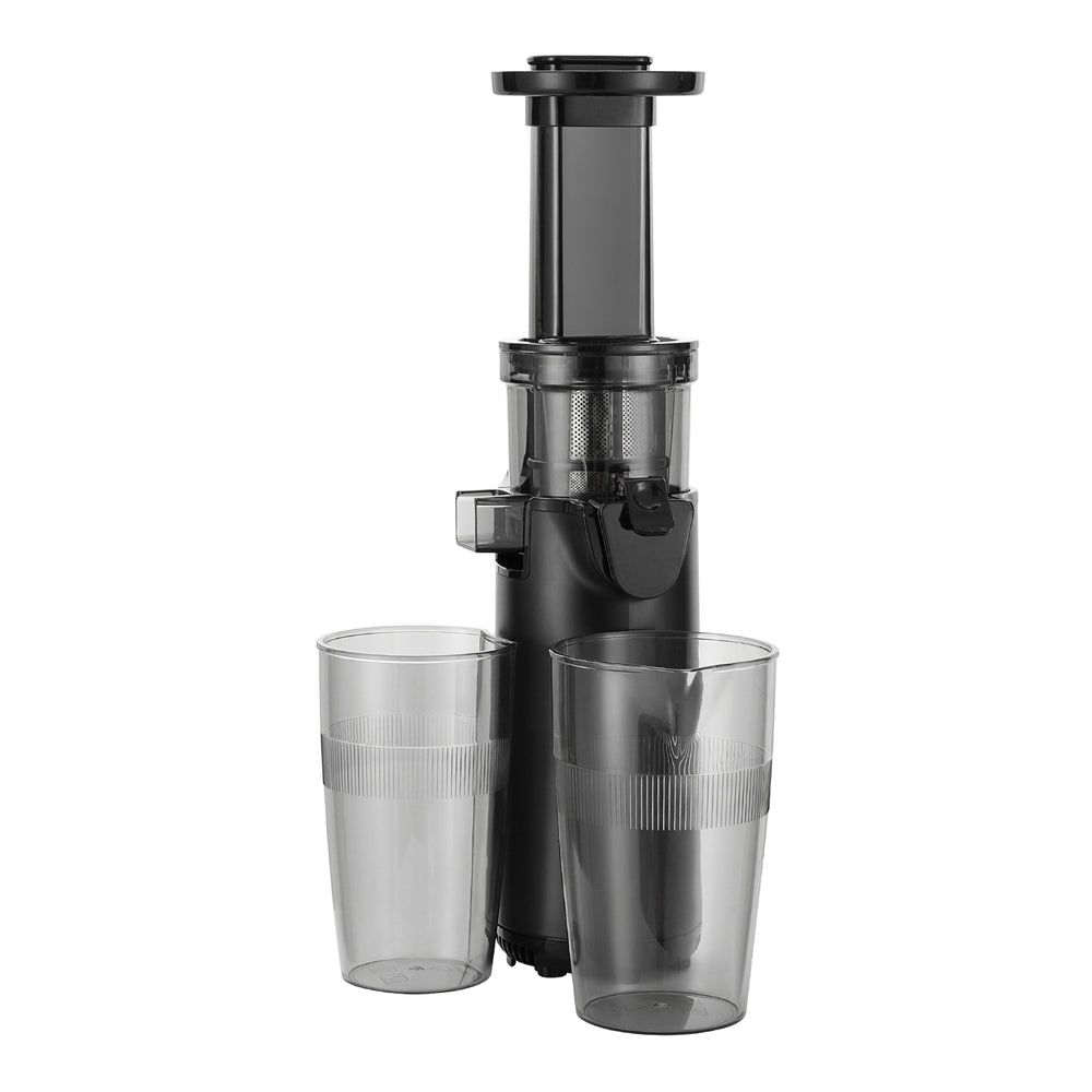 Devanti Slow Juicer Cold Press Fruit Juice Extractor 130W Black - ShopFrenzy