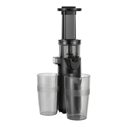 Devanti Slow Juicer Cold Press Fruit Juice Extractor 130W Black - ShopFrenzy