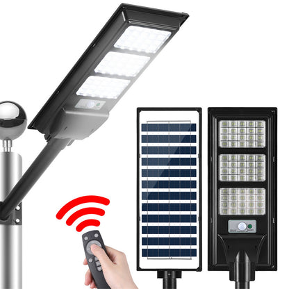 Leier 240 LED Solar Street Light Flood Motion Sensor Remote - ShopFrenzy
