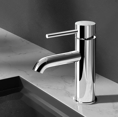 Cefito Bathroom Basin Mixer Tap Round Brass Faucet Vanity Laundry Chrome - ShopFrenzy