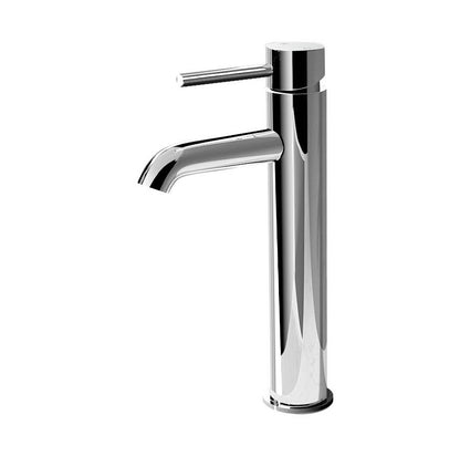 Cefito Bathroom Basin Mixer Tap Round Tall Faucet Vanity Laundry Chrome - ShopFrenzy