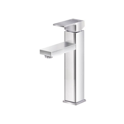 Cefito Bathroom Basin Mixer Tap Square Tall Faucet Vanity Laundry Chrome - ShopFrenzy