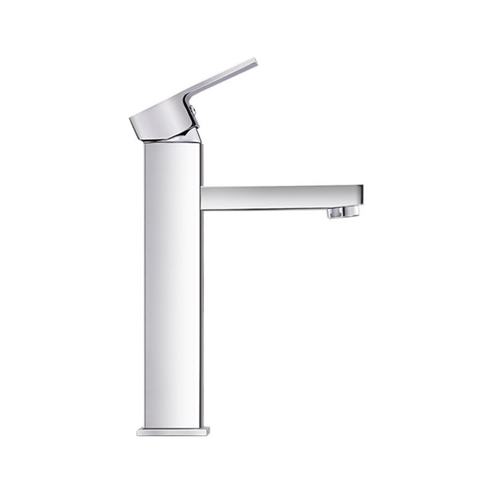 Cefito Bathroom Basin Mixer Tap Square Tall Faucet Vanity Laundry Chrome - ShopFrenzy