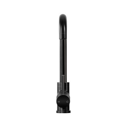 Cefito Kitchen Mixer Tap Mixer Rectangle Sink Faucet Basin Laundry Black - ShopFrenzy