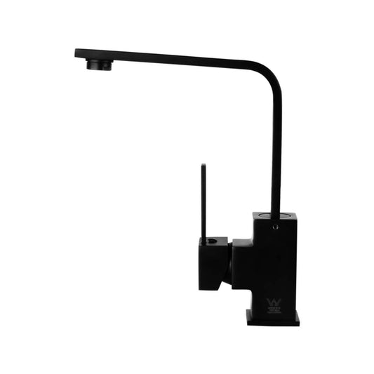 Cefito Kitchen Mixer Tap Mixer Square Sink Faucet Basin Laundry Black - ShopFrenzy