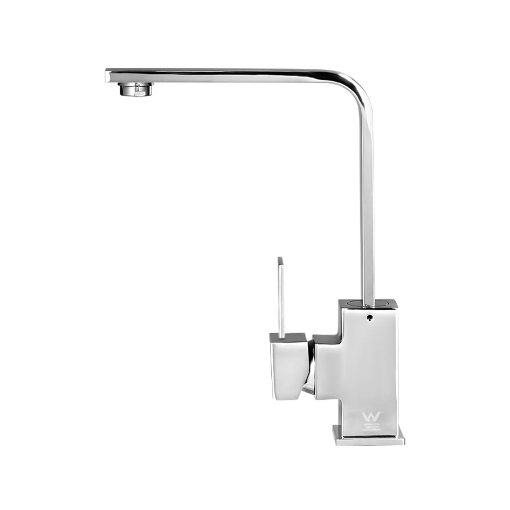 Cefito Kitchen Mixer Tap Mixer Square Sink Faucet Basin Laundry Chrome - ShopFrenzy