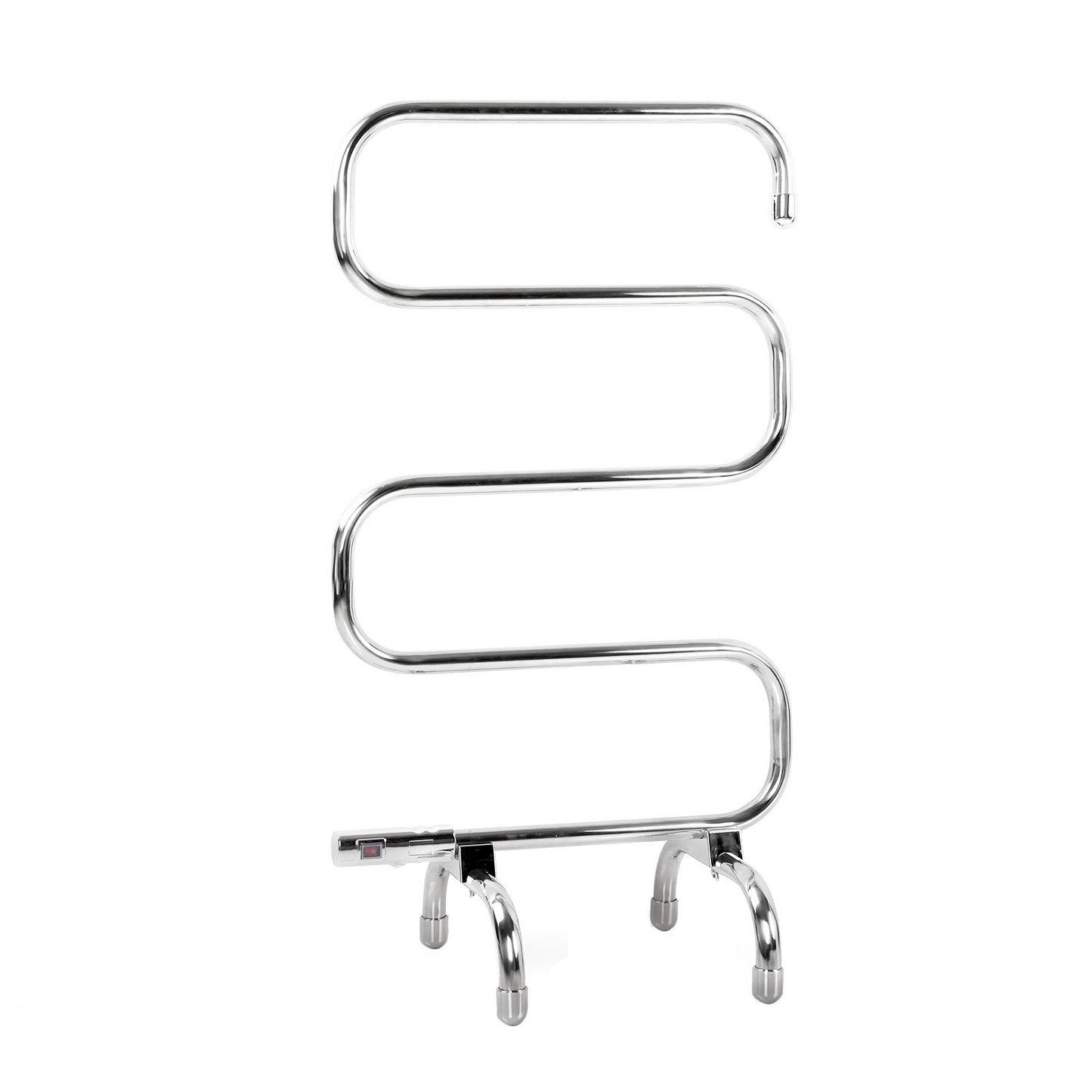 Devanti Electric Heated Towel Rail Rack 5 Bars Freestanding Clothes Dry Warmer - ShopFrenzy