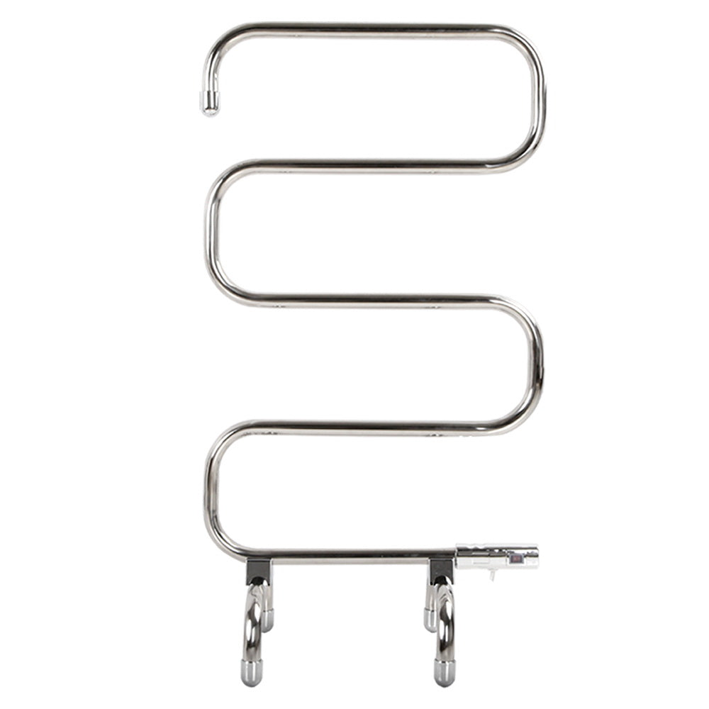 Devanti Electric Heated Towel Rail Rack 5 Bars Freestanding Clothes Dry Warmer - ShopFrenzy