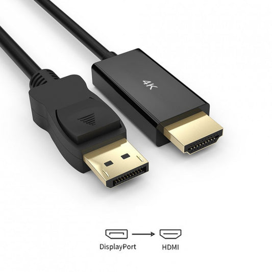 Simplecom DA201 4K DisplayPort to HDMI Cable 1.8M - ShopFrenzy