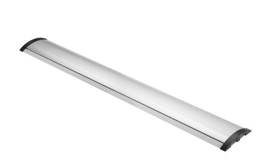 BRATECK Aluminum Floor Cable Cover - 1104x139mm Material:Aluminum,ABS Dimensions 1104x139x22mm - ShopFrenzy