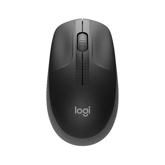 LOGITECH M190 Full-Size Wireless Mouse - Charcoal - ShopFrenzy