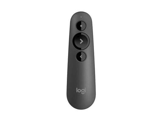 LOGITECH R500S Laser Presentation Remote with Dual Connectivity Bluetooth or USB 20m Range Red Laser Pointer for PowerPoint Keynote Google Slides - ShopFrenzy