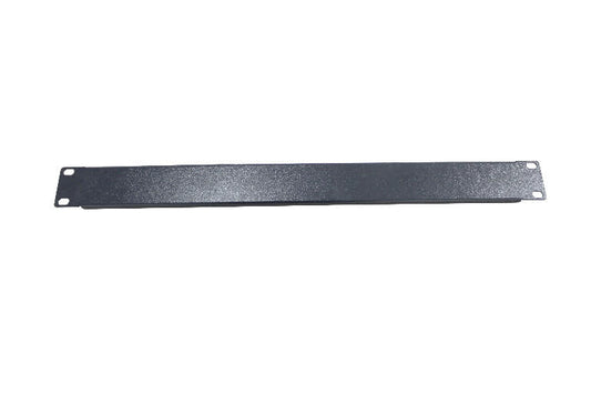 LDR 1U 19' Blanking Panel - Rack Mountable 19' - Black Metal Construction - ShopFrenzy