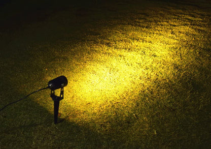3 x LED Spotlights Powered Solar Garden Lights Outdoor Waterproof (Warm White) - ShopFrenzy