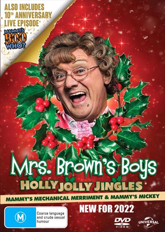 Mrs. Brown's Boys - Holly Jolly Jingles  - Mammy's Mechanical Merriment / Mammy's Mickey DVD - ShopFrenzy