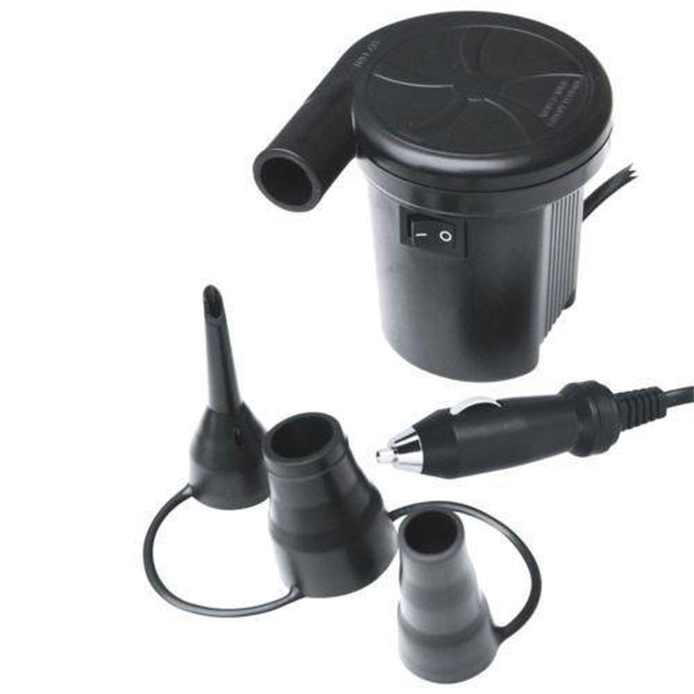 Electric Air Pump Inflator Deflator - 12V DC Car Lighter Plug Inflate Deflate - ShopFrenzy