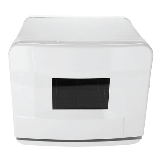 8L White Electric Towel Warmer UV Steriliser Cabinet Small Hot Heater Sanitiser - ShopFrenzy